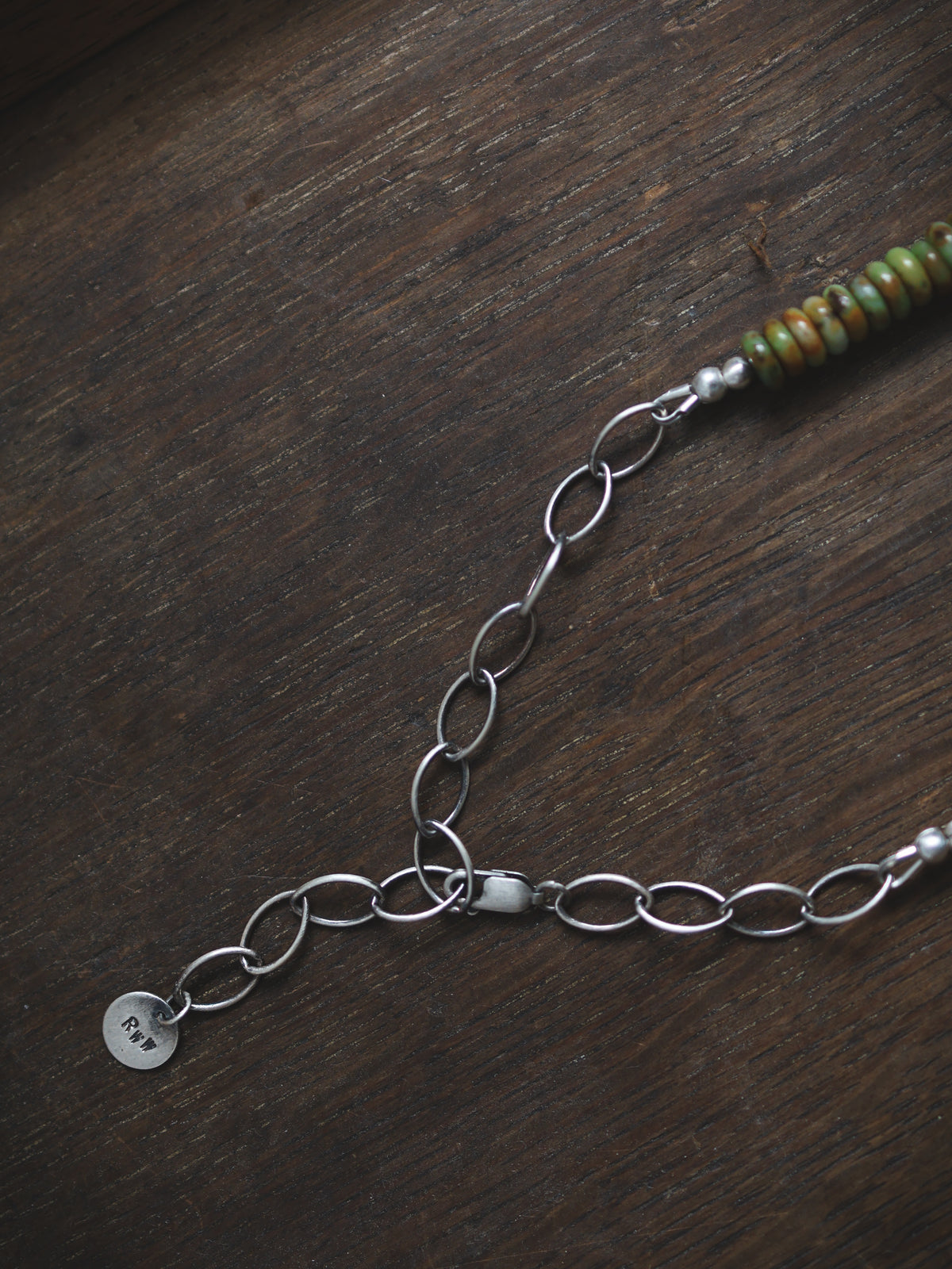 River Relic Necklace - Turquoise