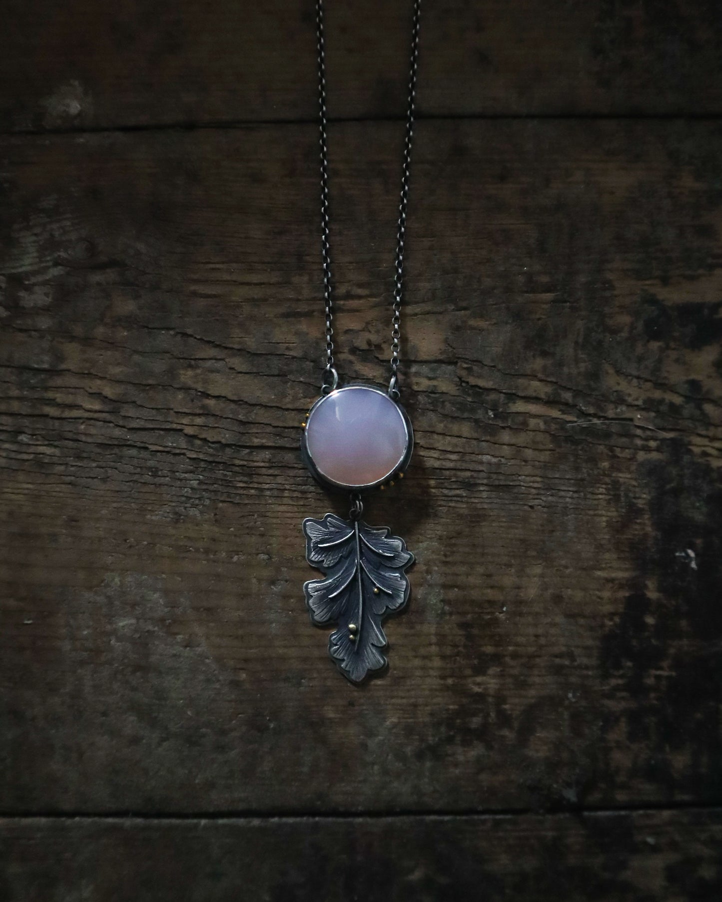 Hawthorn Necklace - Yellowstone Agate