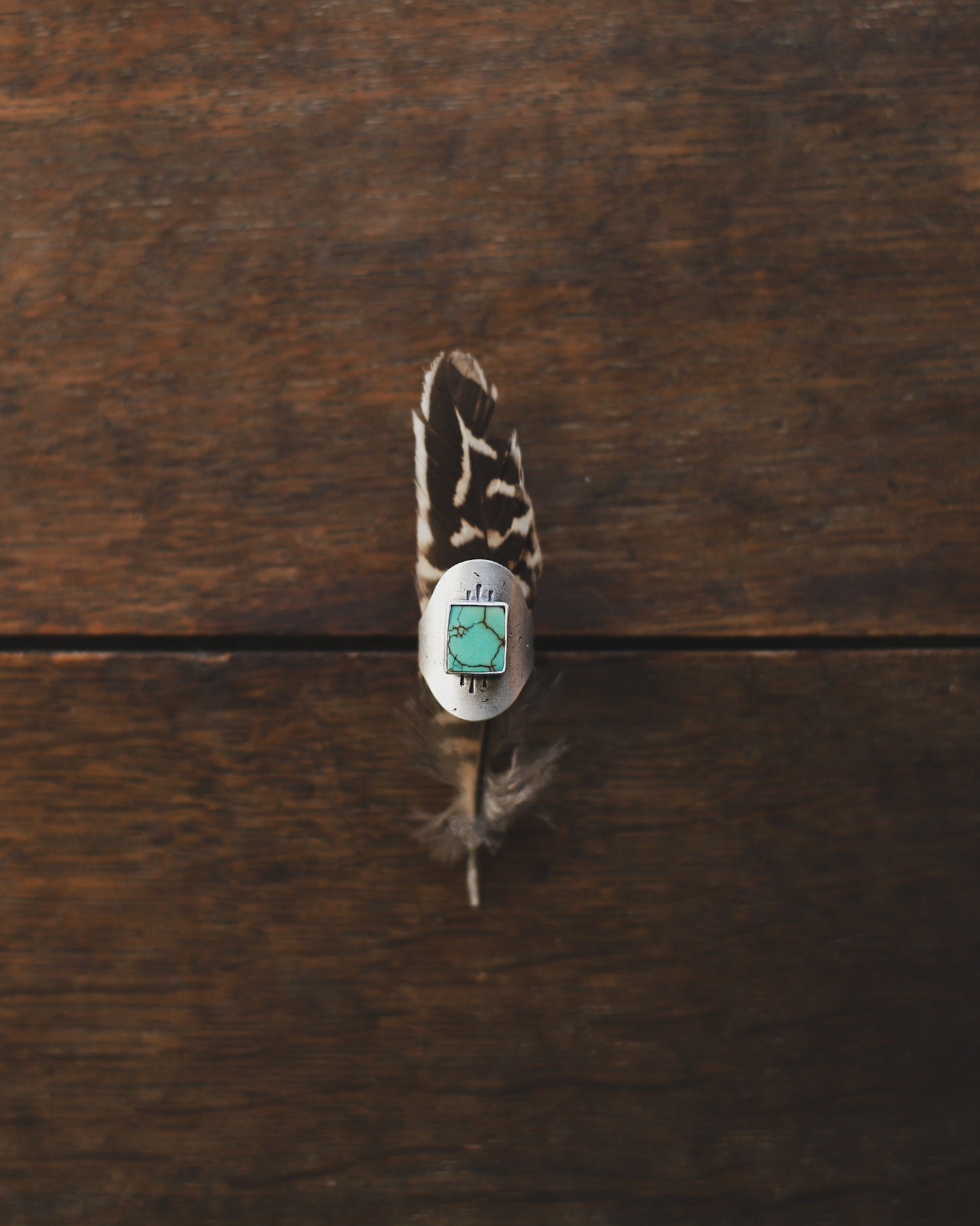 Shield Ring - Bamboo Mountain - N / 6.75