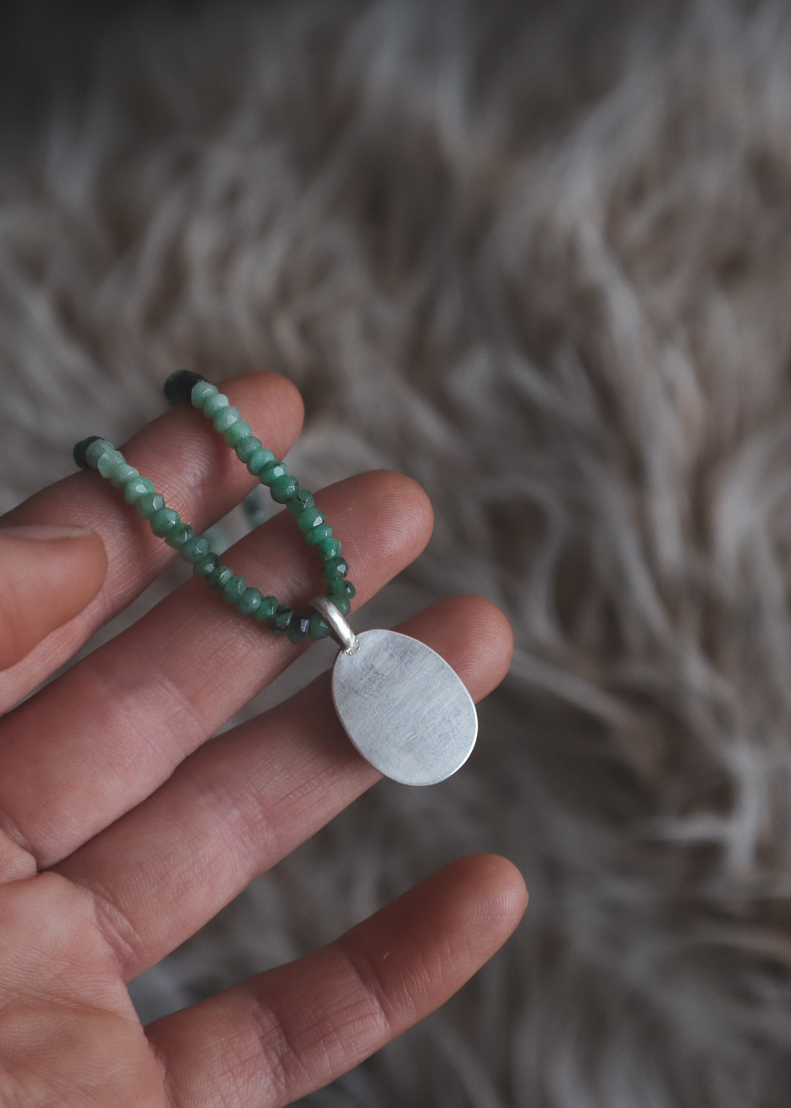 Hopi Necklace New Lander + Emerald