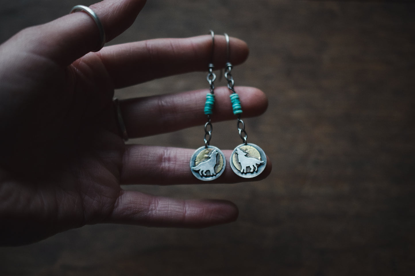 RESERVED FOR REBECCA - She Still Howls Earrings