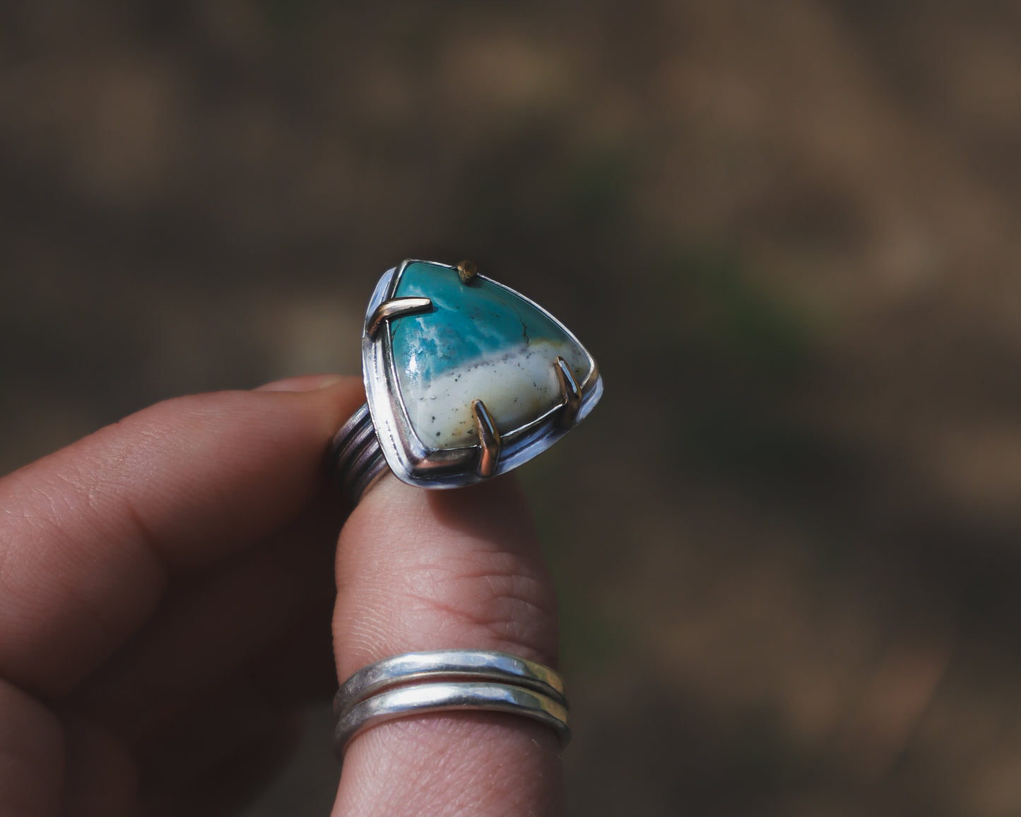 Immerse Ring - Skaggs Jasper - Size O | 7.25