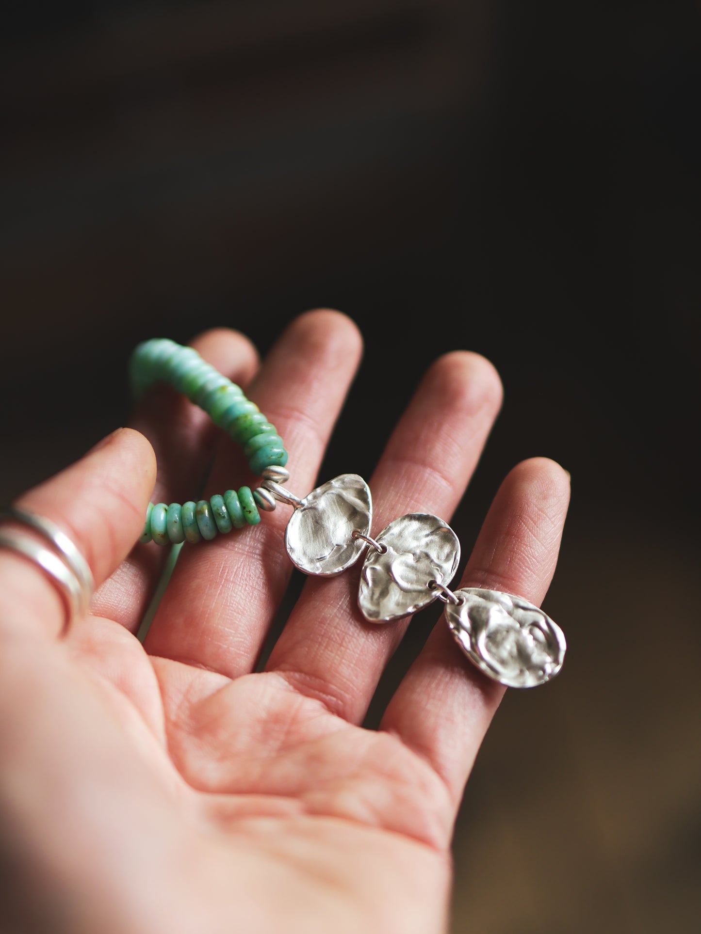 River Relic Necklace - Turquoise