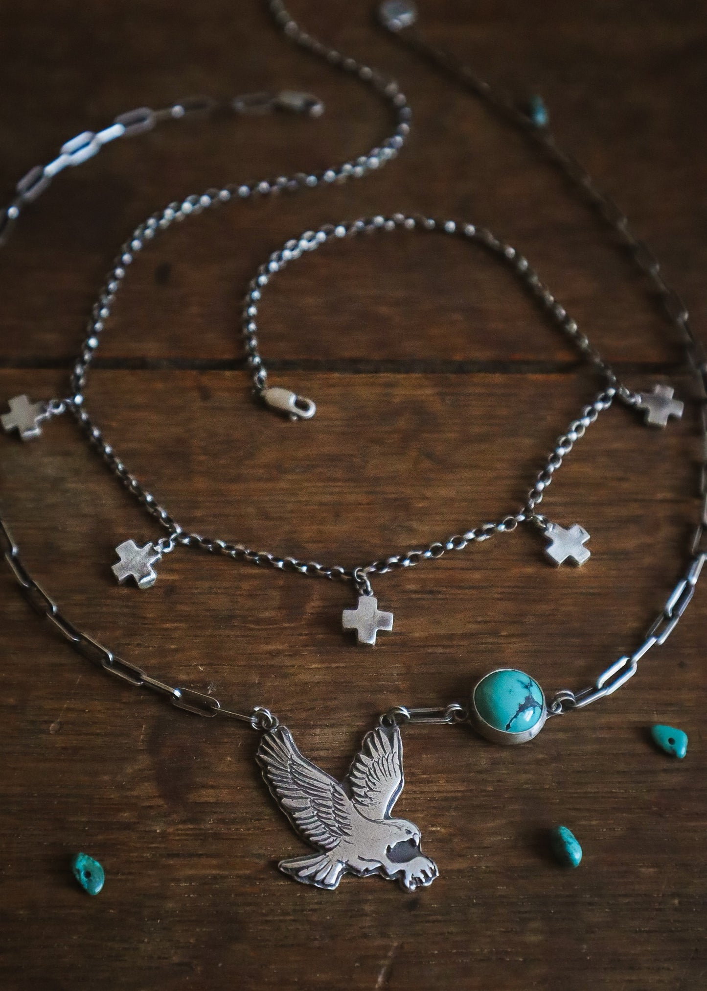 Osprey + Cloud Mountain Necklace