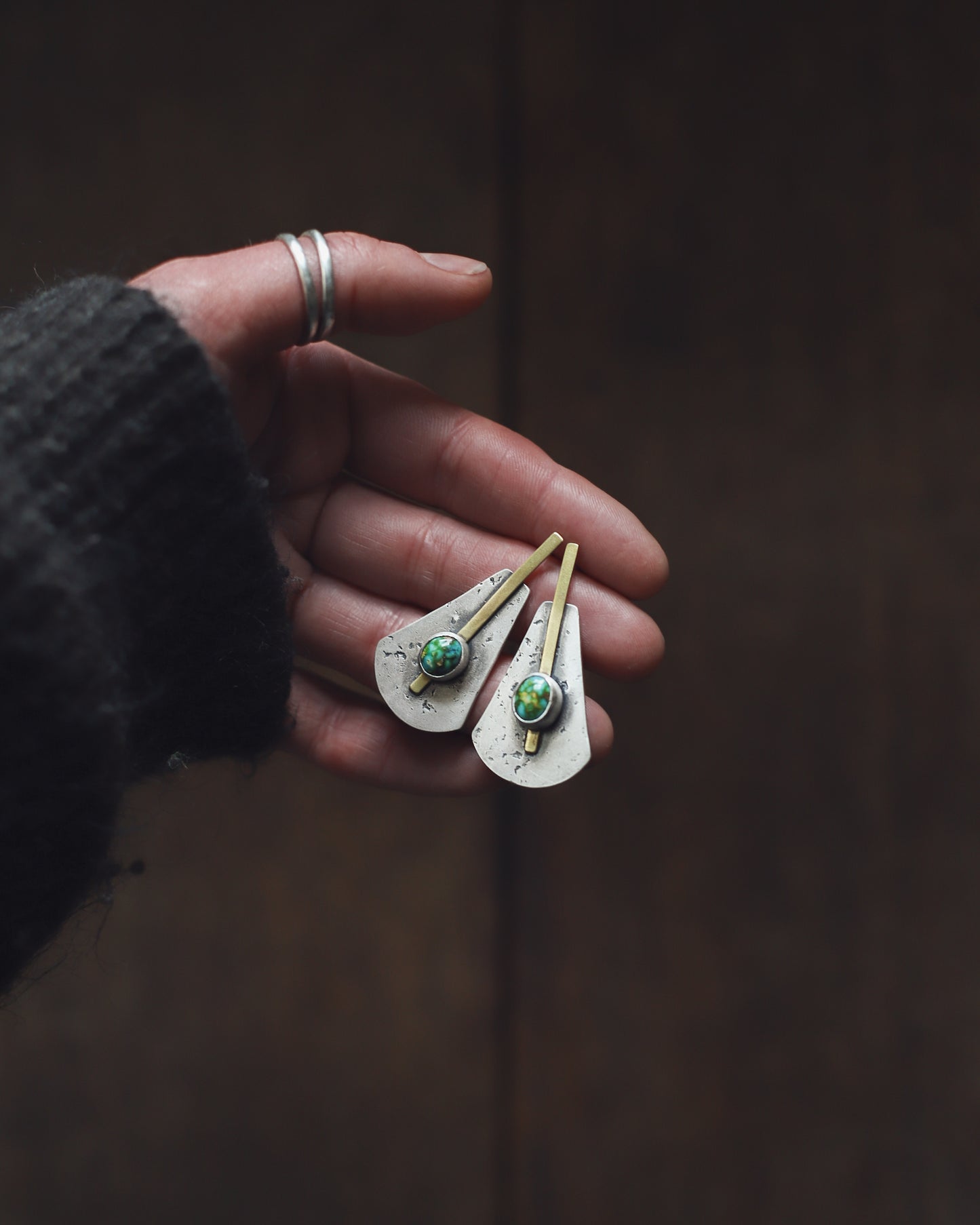 Guardian Earrings - Sonoran Gold