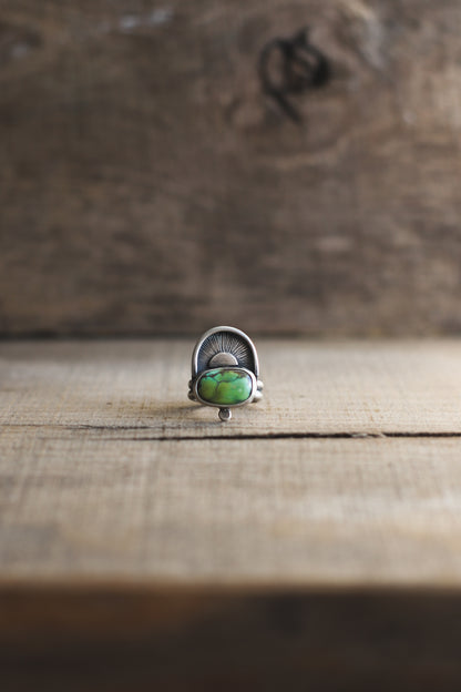 CUSTOM FOR SHANNON - BALANCE - That’s a Wrap Ring, Sol Rising Ring + 2x Coin Earrings Sets