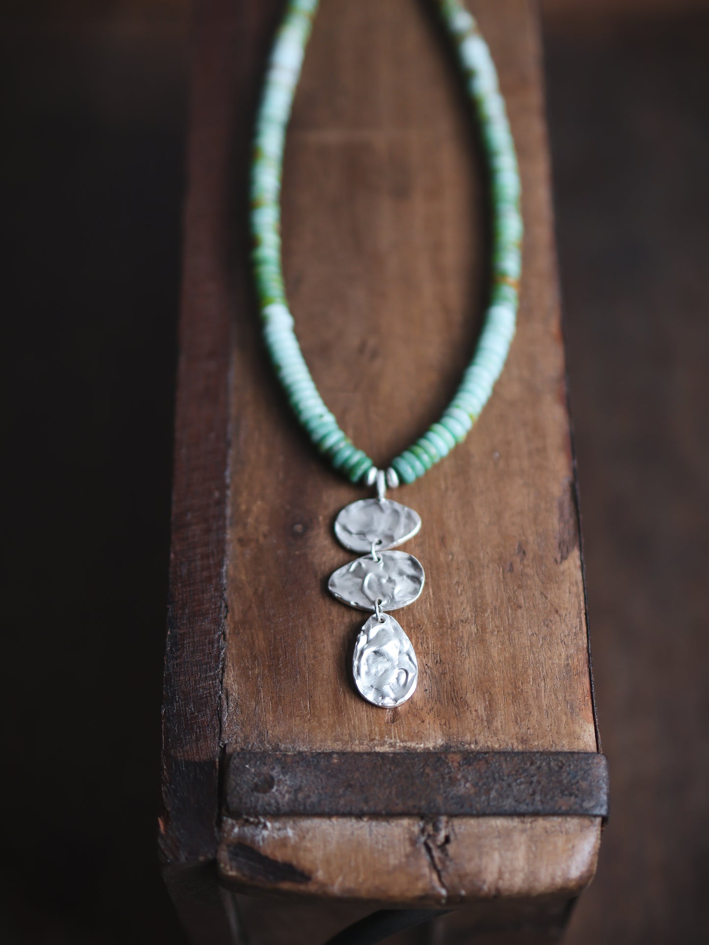 River Relic Necklace - Turquoise