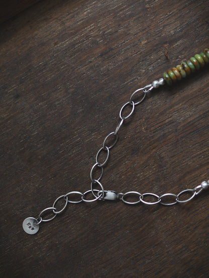 River Relic Necklace - Turquoise