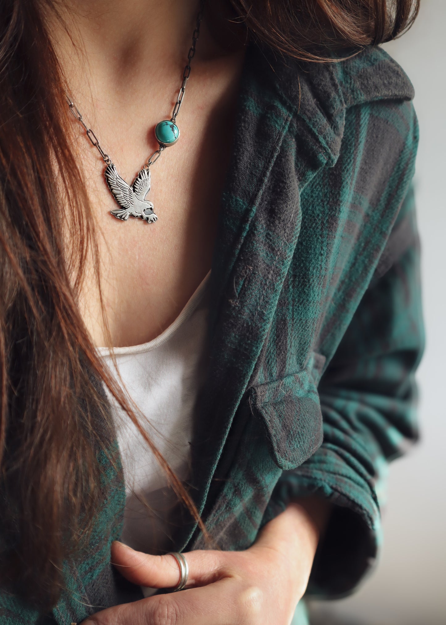 Osprey + Cloud Mountain Necklace