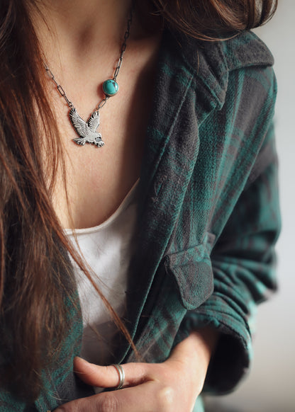 Osprey + Cloud Mountain Necklace