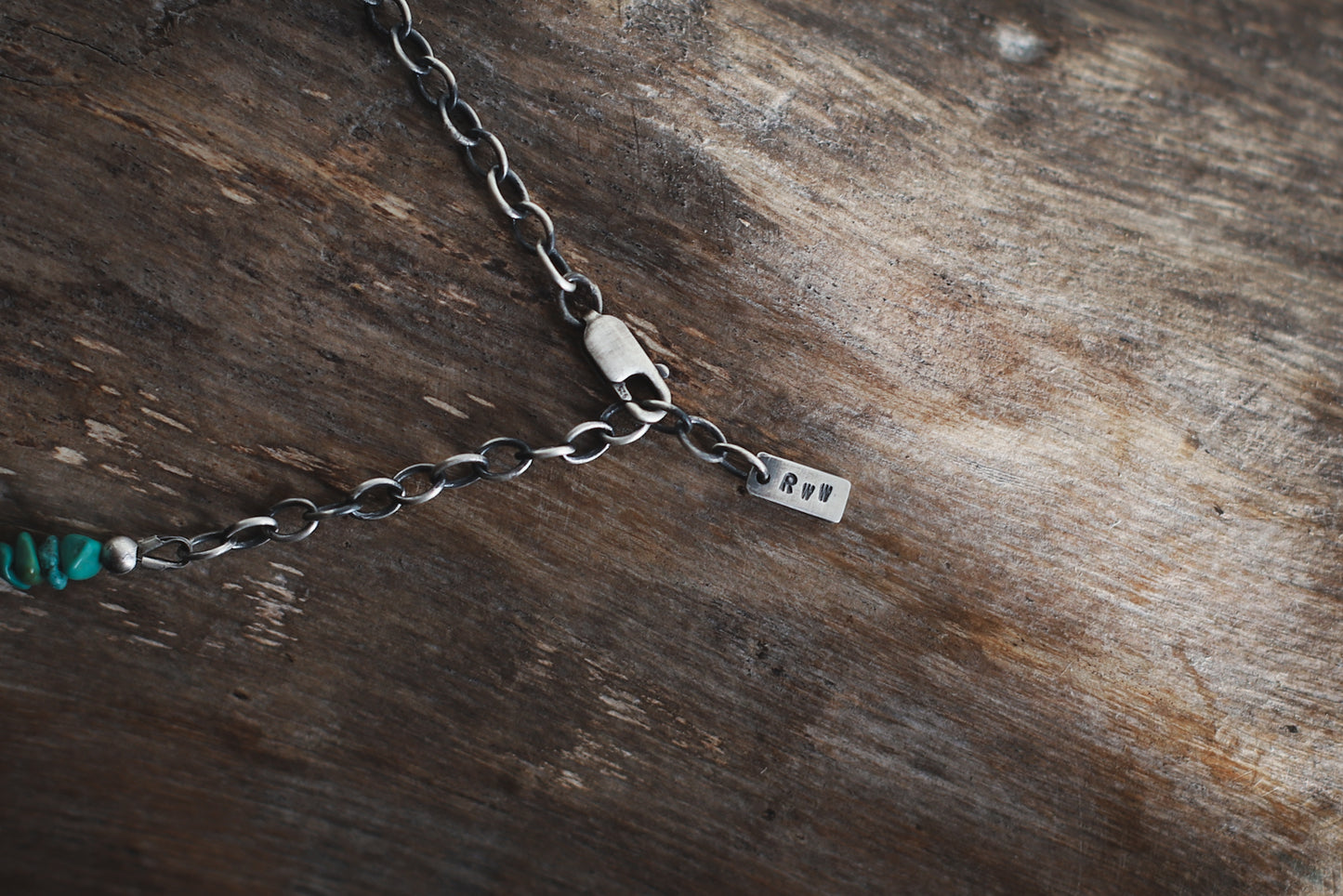 CUSTOM FOR CAT - BALANCE - White Buffalo Pebbles Choker/Collarette