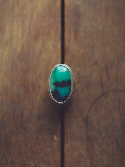 Mountain Seekers Ring - Chrysoprase M 1/2 / 6.5