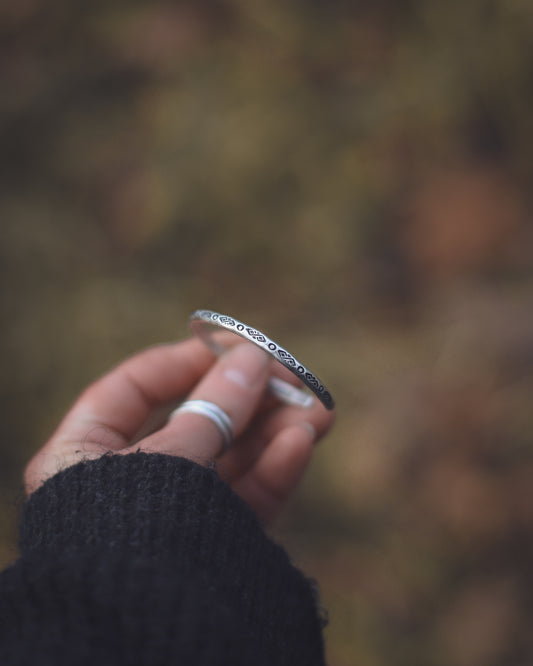 Stamped Stacking Cuff