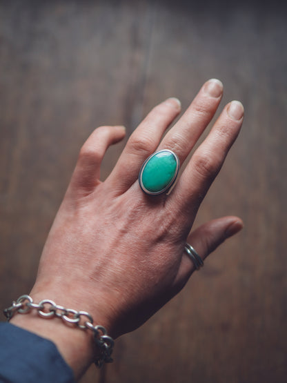Mountain Seekers Ring - Chrysoprase N 1/2 / 7