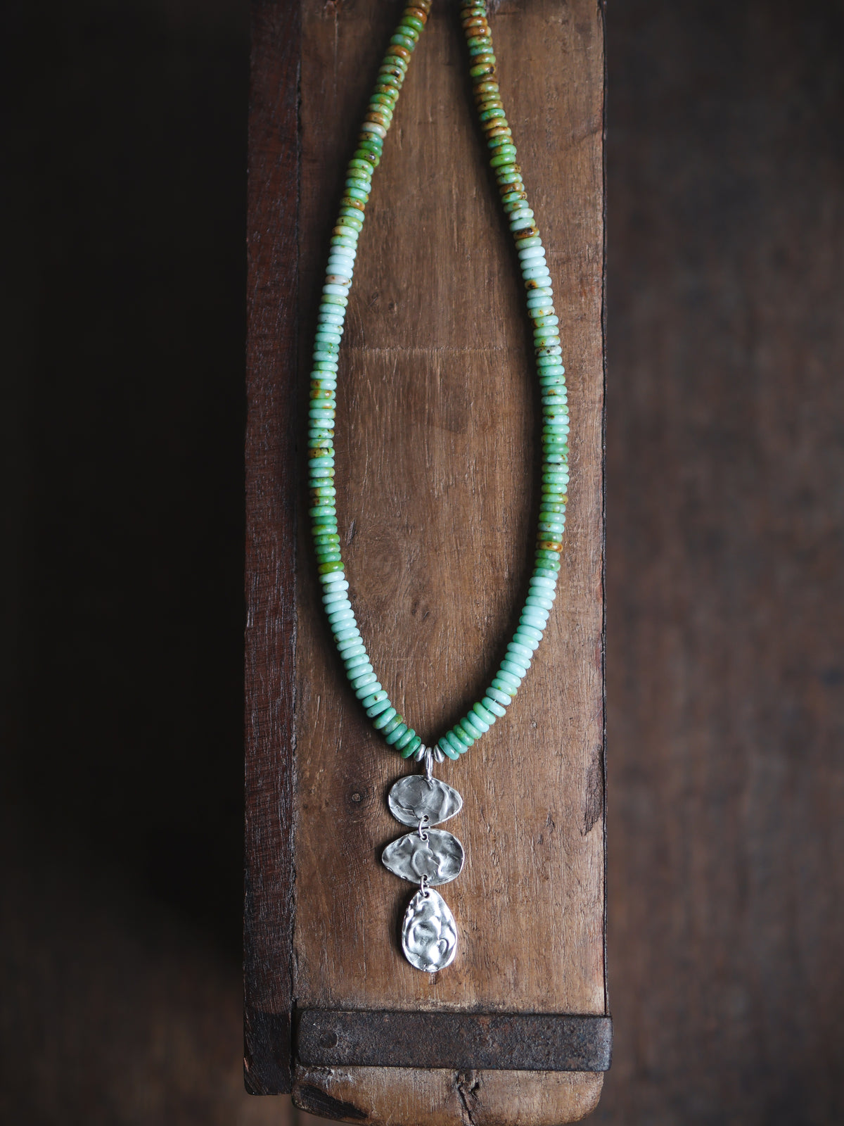River Relic Necklace - Turquoise