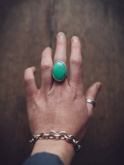 Mountain Seekers Ring - Chrysoprase N 1/2 / 7