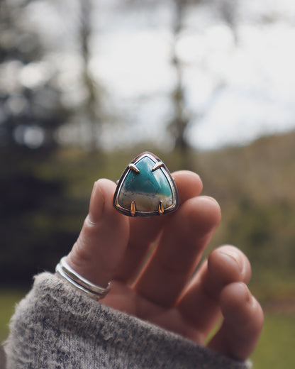 Immerse Ring - Skaggs Jasper - Size O | 7.25