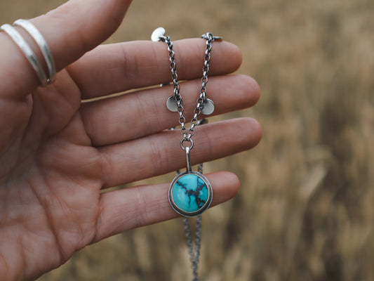 Coin Charm Choker - Cloud Mountain