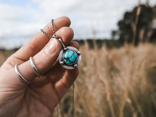 Compass Necklace - Cloud Mountain