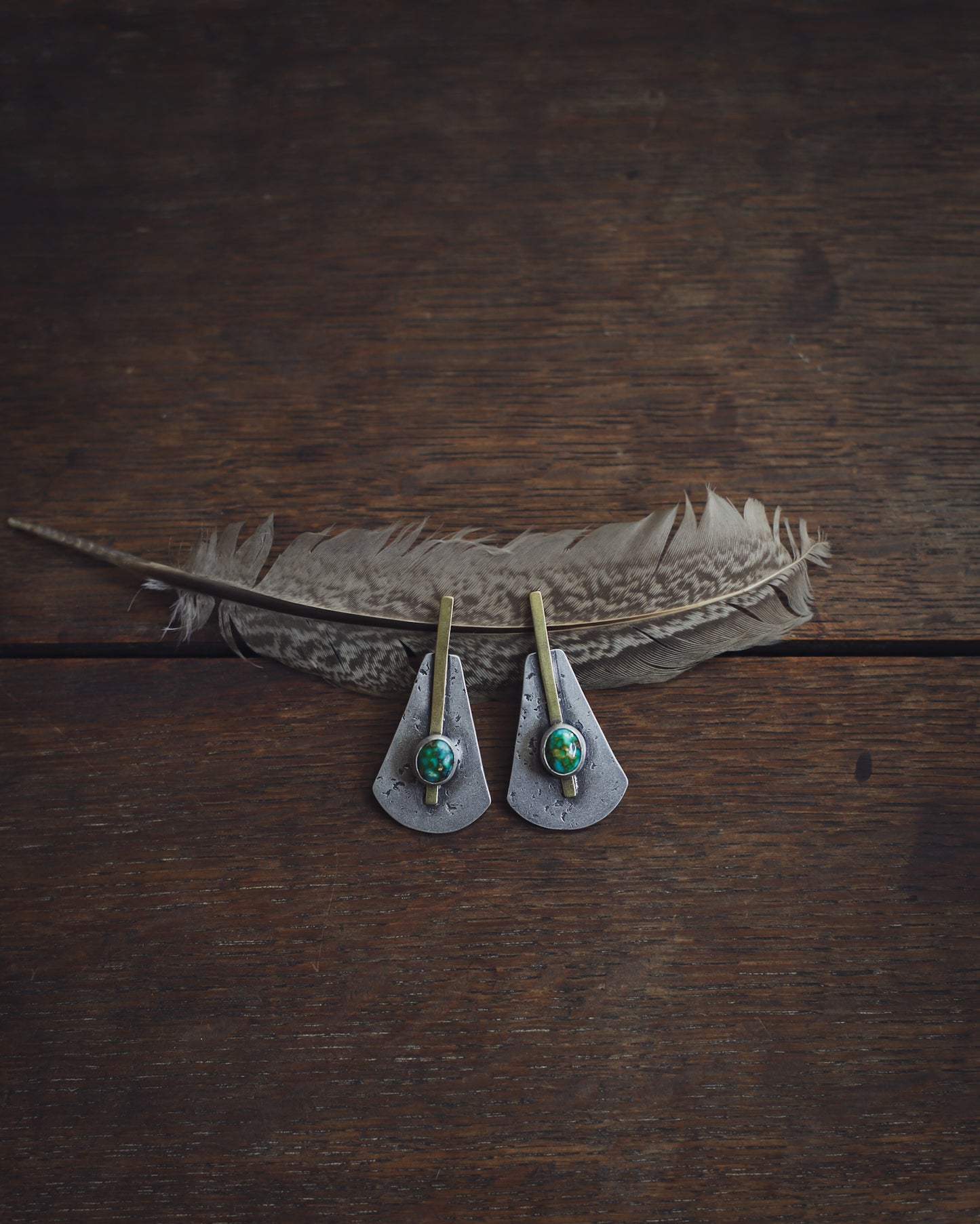 Guardian Earrings - Sonoran Gold