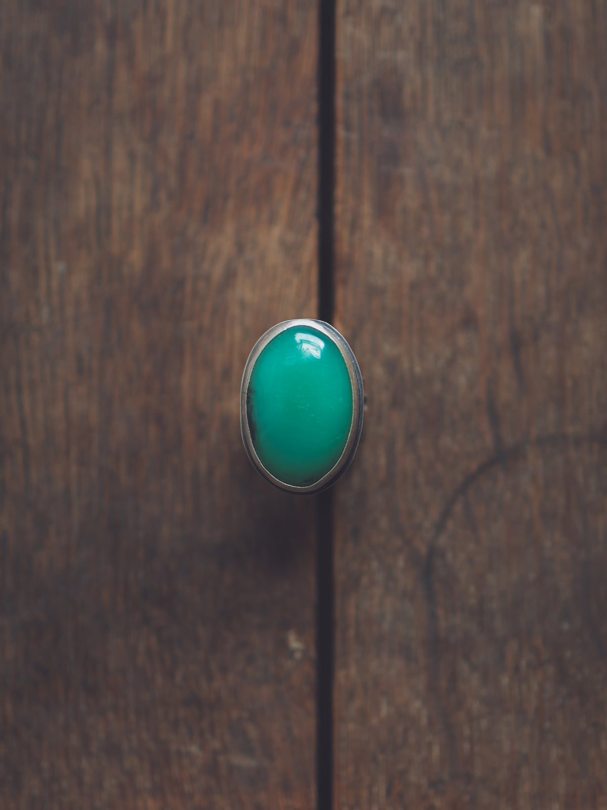Mountain Seekers Ring - Chrysoprase P 1/2 / 7.75
