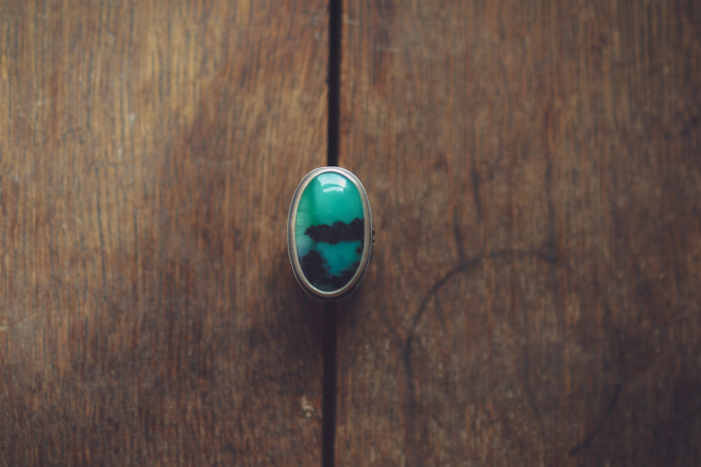 Mountain Seekers Ring - Chrysoprase M 1/2 / 6.5