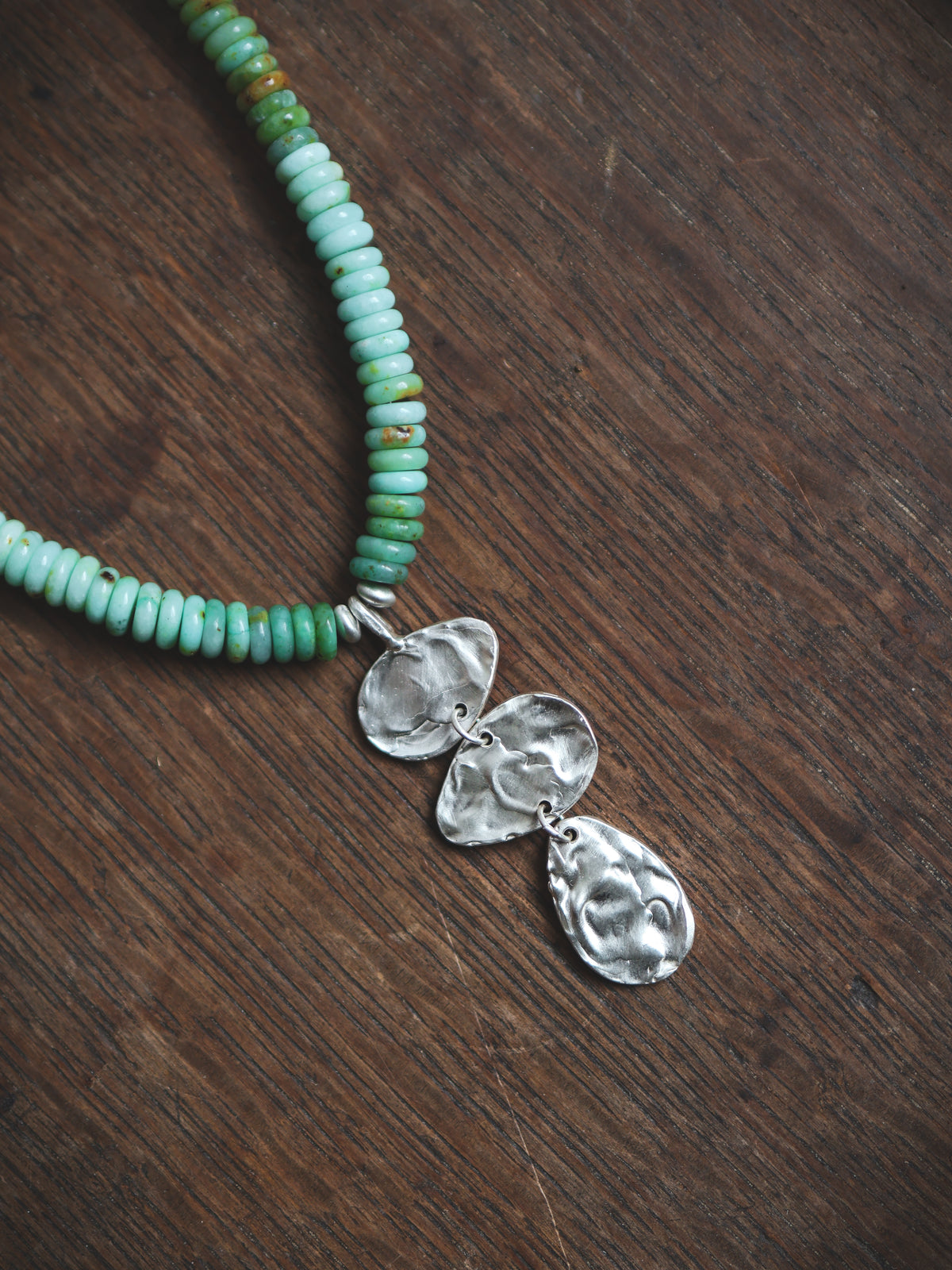 River Relic Necklace - Turquoise