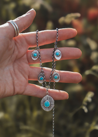 Turquoise Charm Collarette
