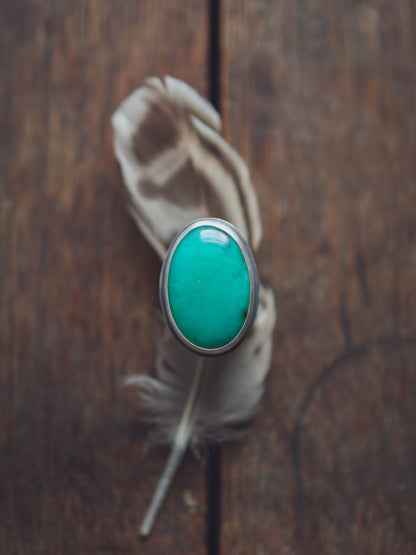 Mountain Seekers Ring - Chrysoprase N 1/2 / 7
