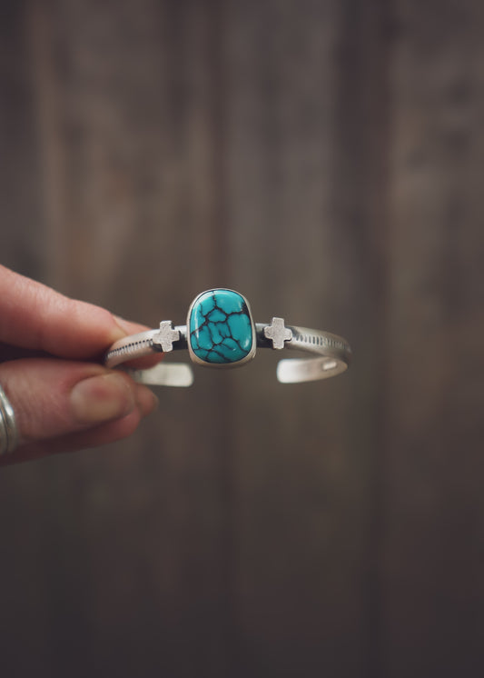 Bamboo Mountain Cross Cuff