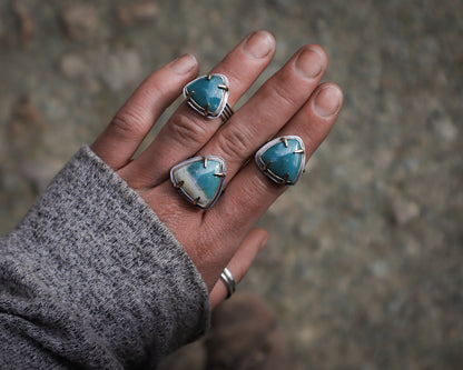 Immerse Ring - Skaggs Jasper - Size O | 7.25